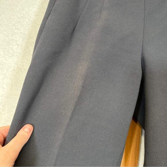 J. Crew Navy Blue Mid‎ Rise Ankle Dress Pants Size 0 - Picture 10 of 13